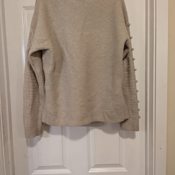 Madewell Cream Cable Knit Sweater - Picture 7 of 8